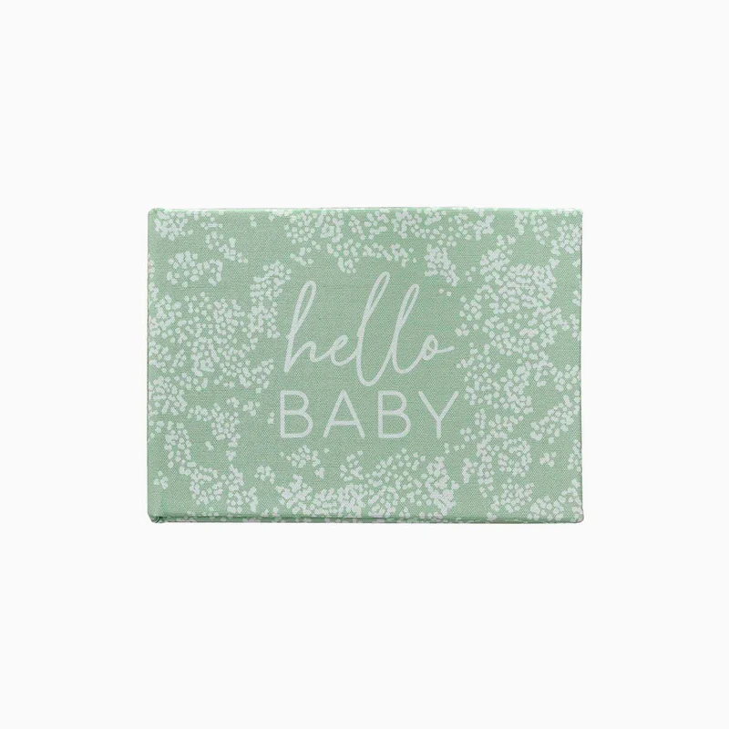 Álbum de Fotos Lino 'Hello Baby' Verde