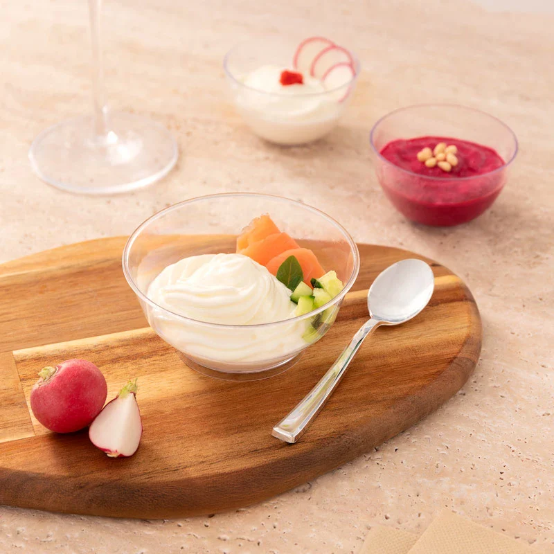 Bol Grande Redondo Finger Food Transparente - Image 2