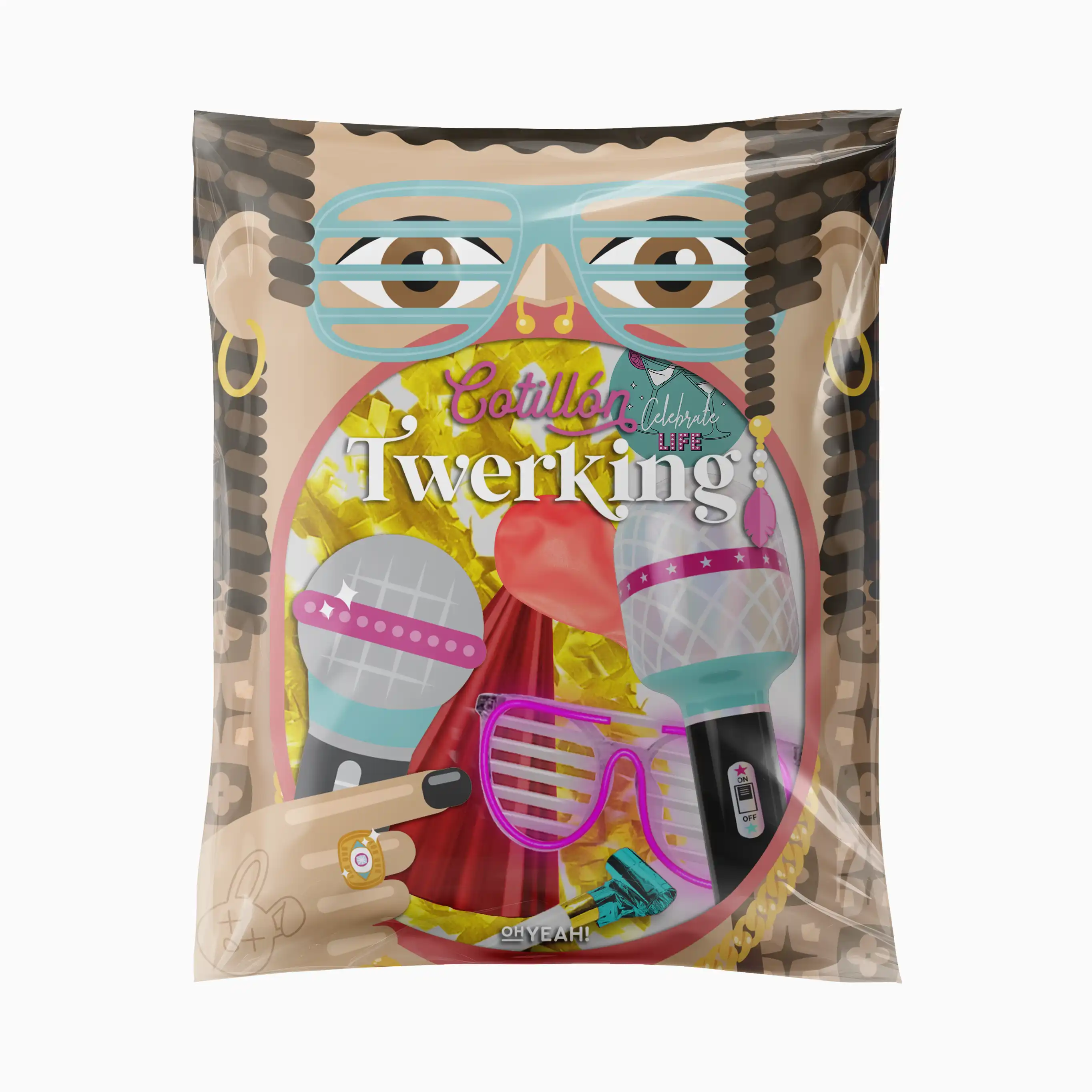 Bolsa de Cotillón Twerking Nochevieja 8 Piezas (10 uds) - Image 5