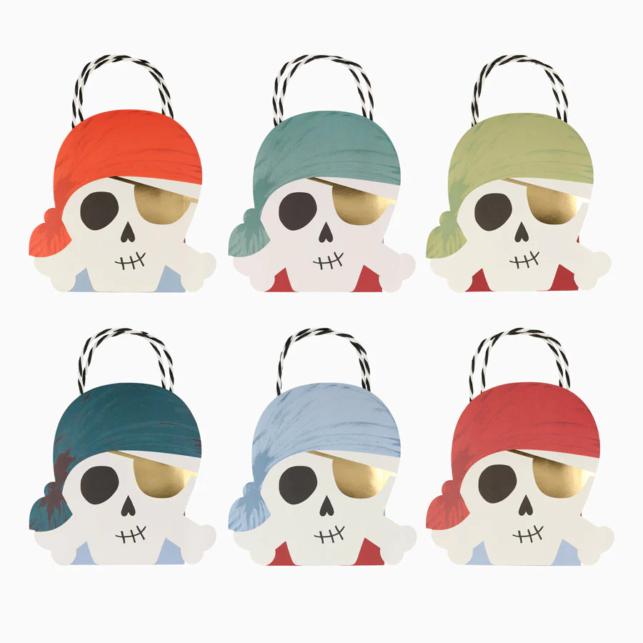 Bolsa Regalo Cartón Mini Pirata