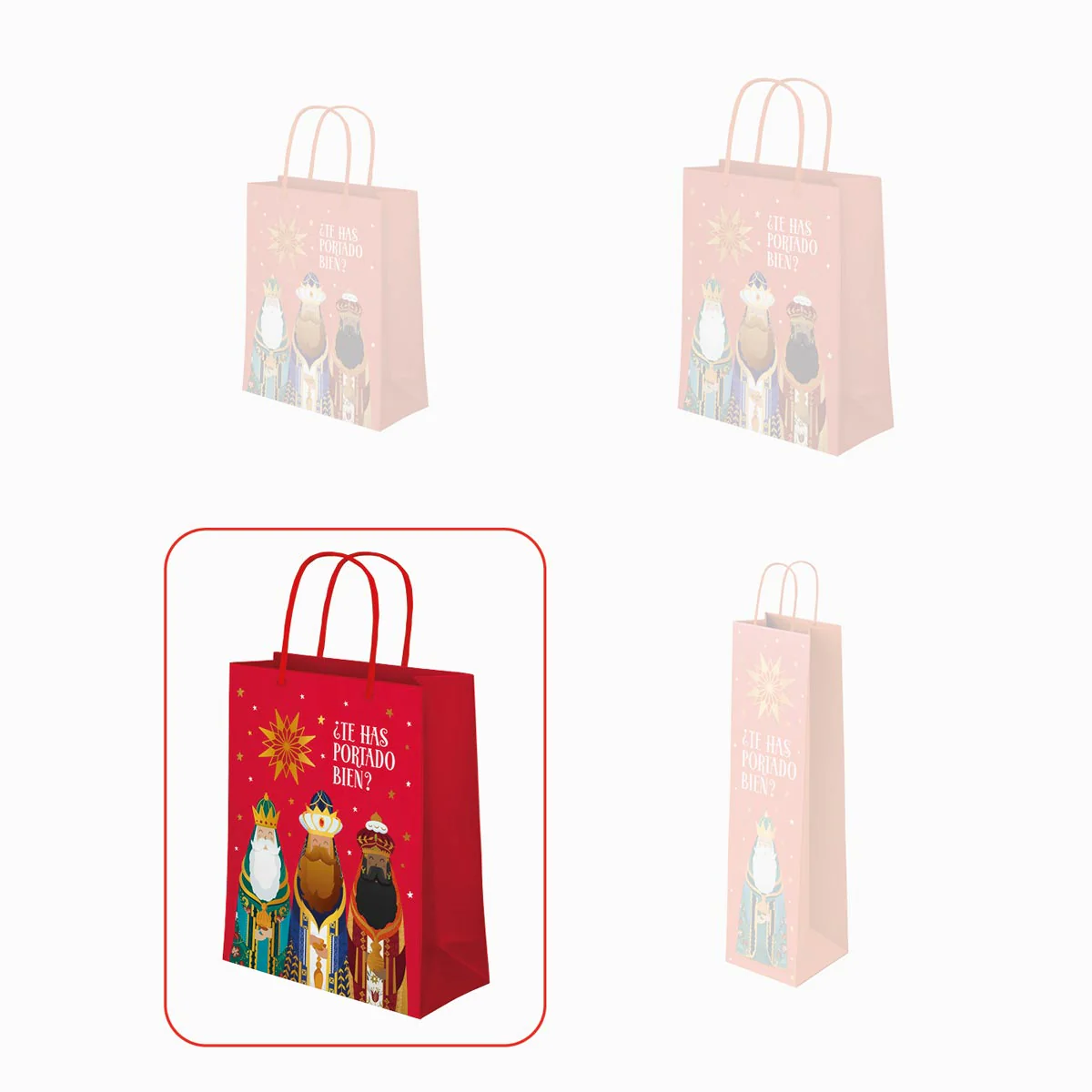 Bolsa Regalo Navidad Grande Reyes Magos "¿Te has portado bien?" - Image 5