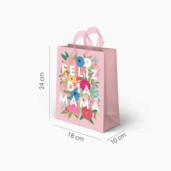 Bolsas Regalo Cartón Pequeñas 18 x 10 x 24 cm Día de la Madre - Image 7