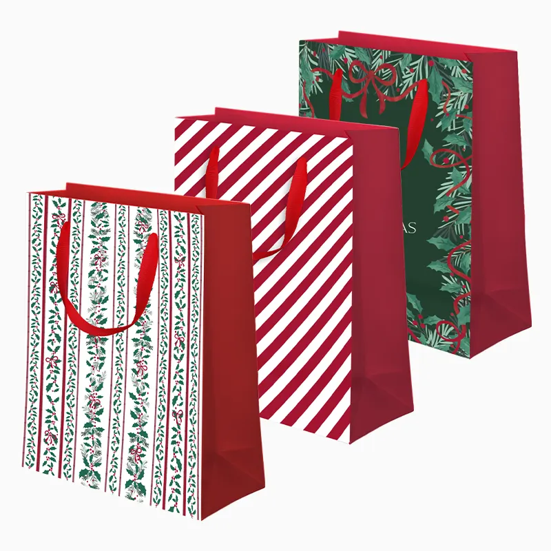 Bolsas Regalo Grandes Cartón Navidad 30 x 10 x 42 cm All I Want For Christmas