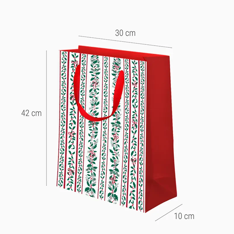 Bolsas Regalo Grandes Cartón Navidad 30 x 10 x 42 cm All I Want For Christmas - Image 4