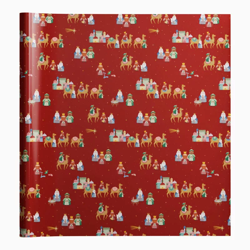 Caja de Papel de Regalo 70 cm x 5 m Petit Reyes Magos - Image 6