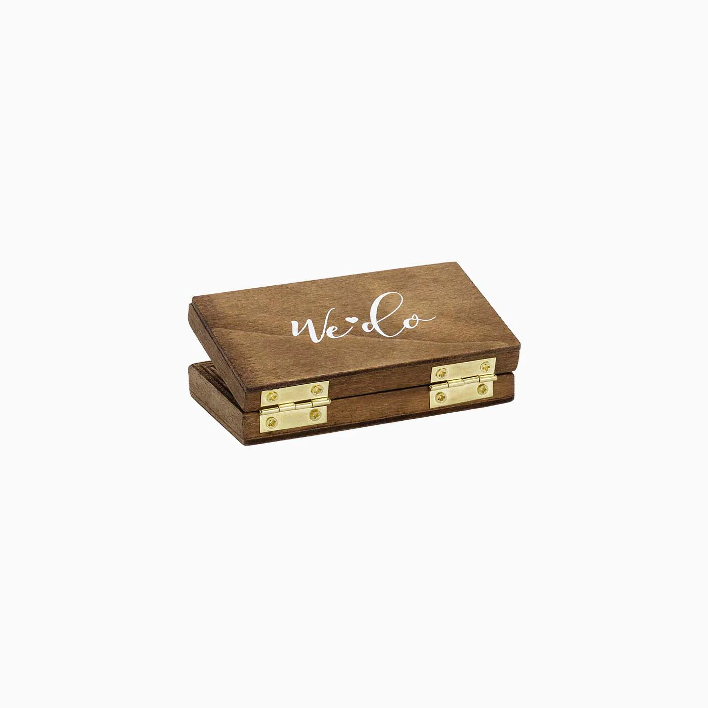 Cajita Anillos Madera Boda - Image 3