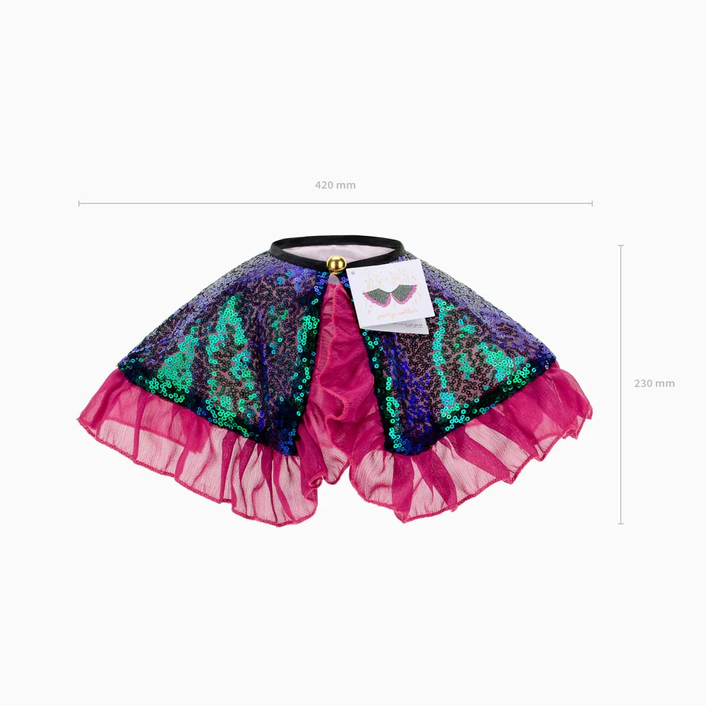 Capa de Lentejuelas Bicolor - Image 5