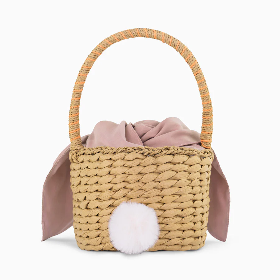 Cesta Mimbre Conejito Pascua - Image 6