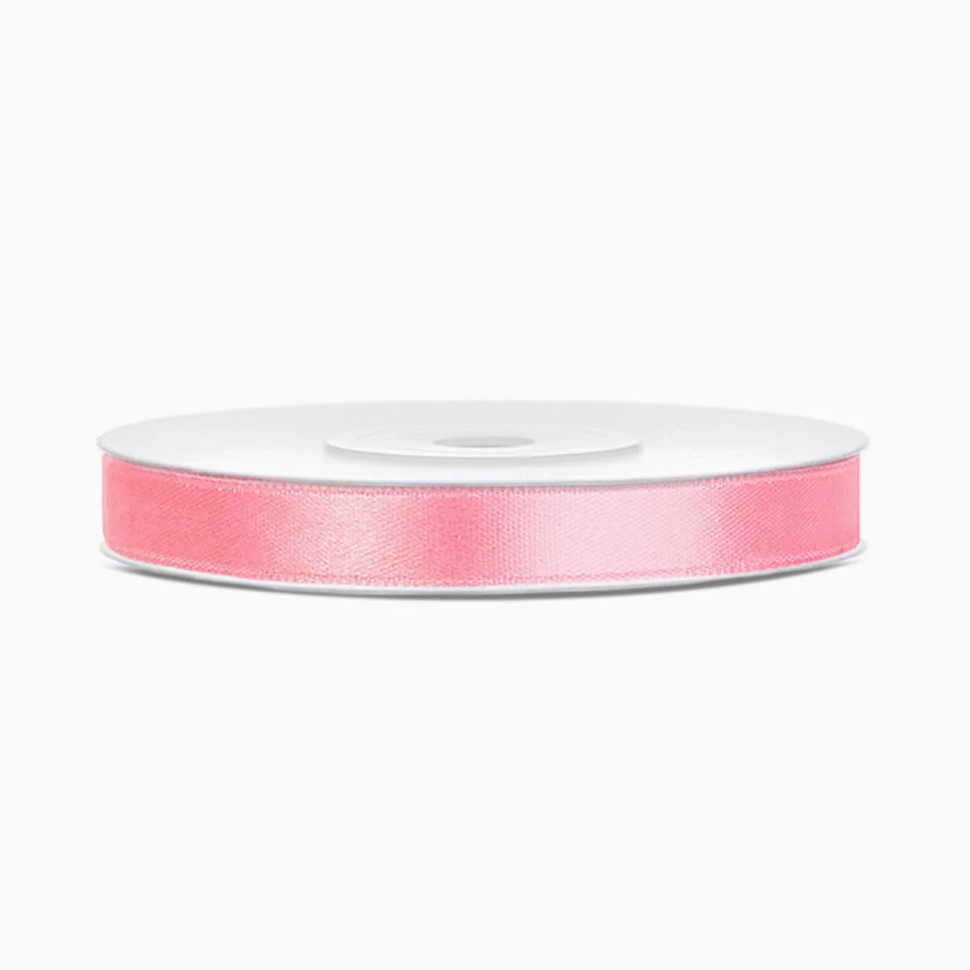Cinta Satén 0.6 cm Rosa Bebé Pastel