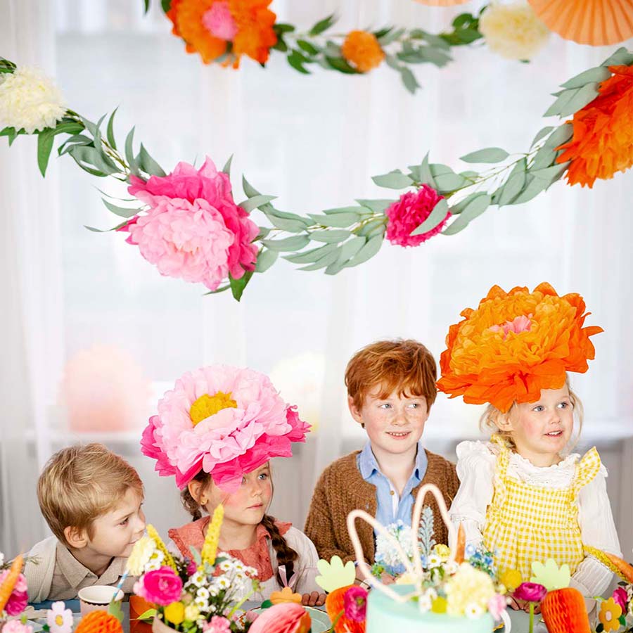 Decoración Flores de Papel