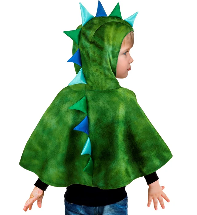 Disfraz Capa Dino Verde 1 -2 Años