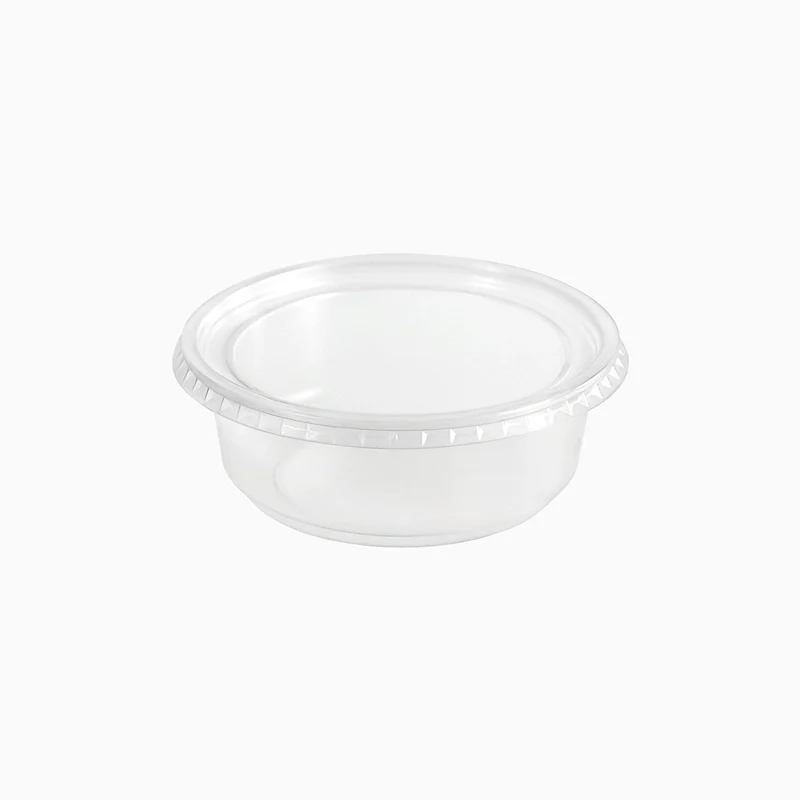 Envase Uvas Plástico Transparente  PP Reutilizables Ø 11.6 cm con Tapa - Image 2