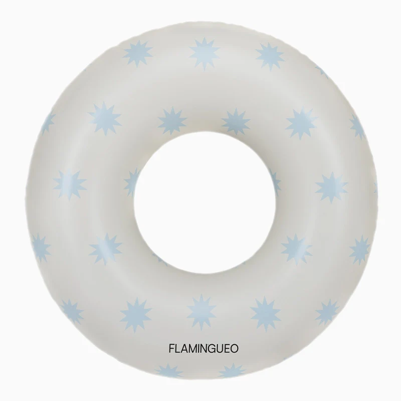 Flotador Donut Blanco Estrellas Azules