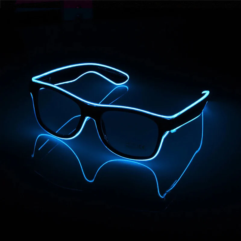 Gafas LED de Neón Azul - Image 3