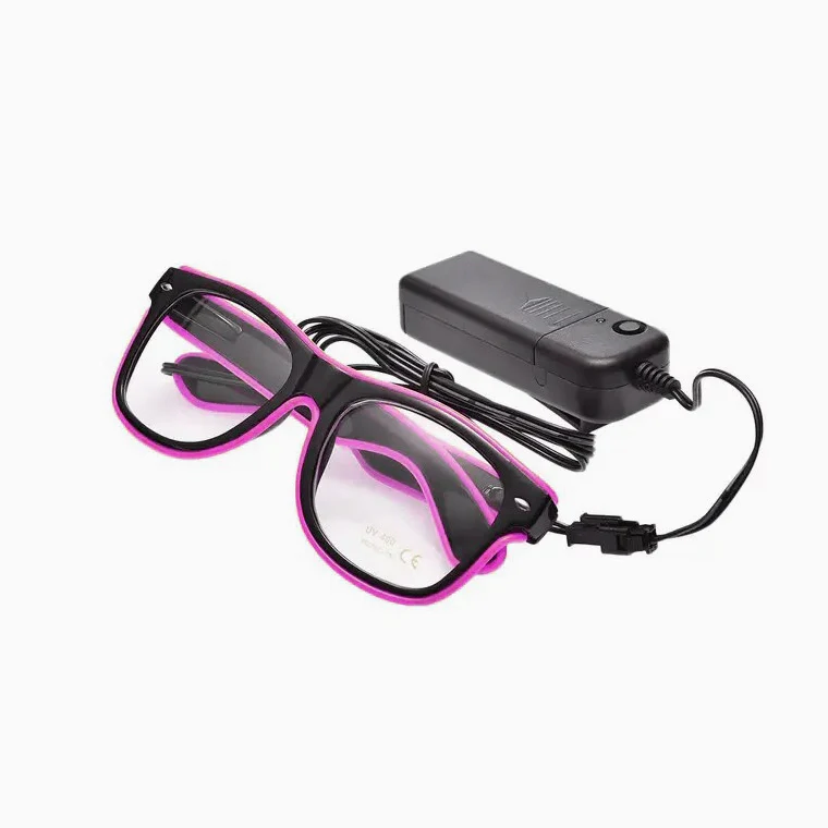 Gafas LED de Neón Morado - Image 2
