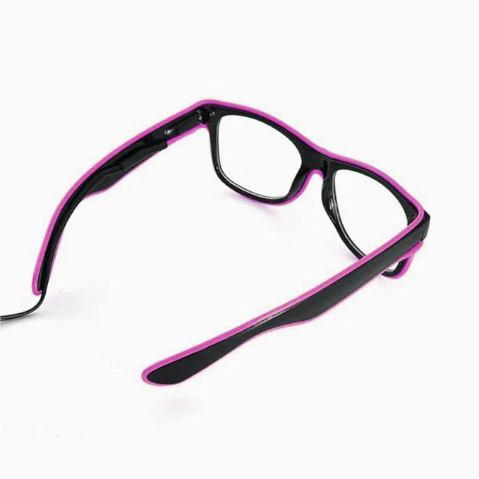 Gafas LED de Neón Morado - Image 3