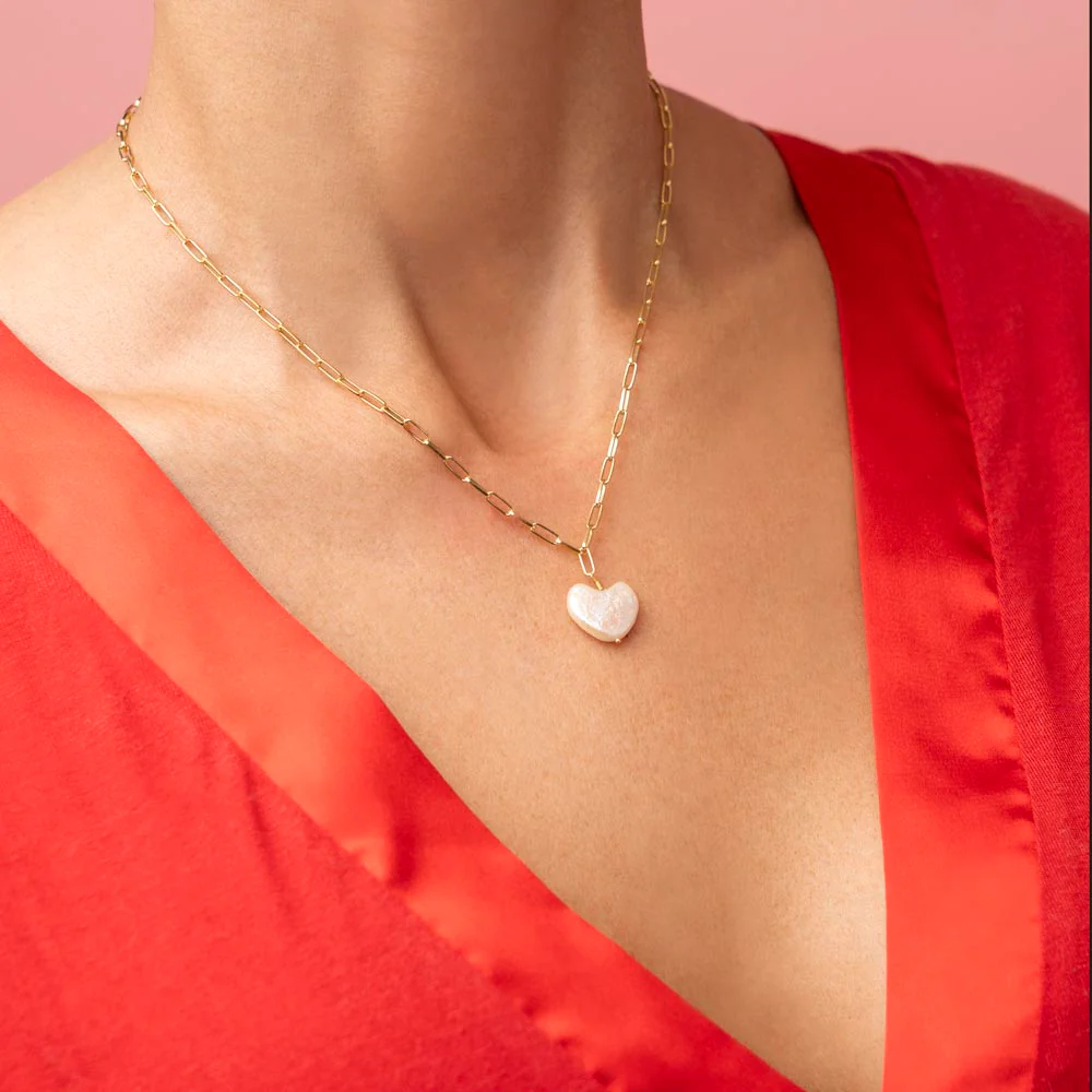 Collar Corazón Nácar - Image 2