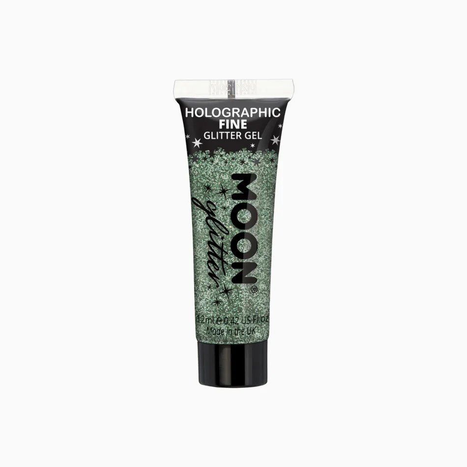 Gel Holográfico Purpurina Fina 12 ml Verde