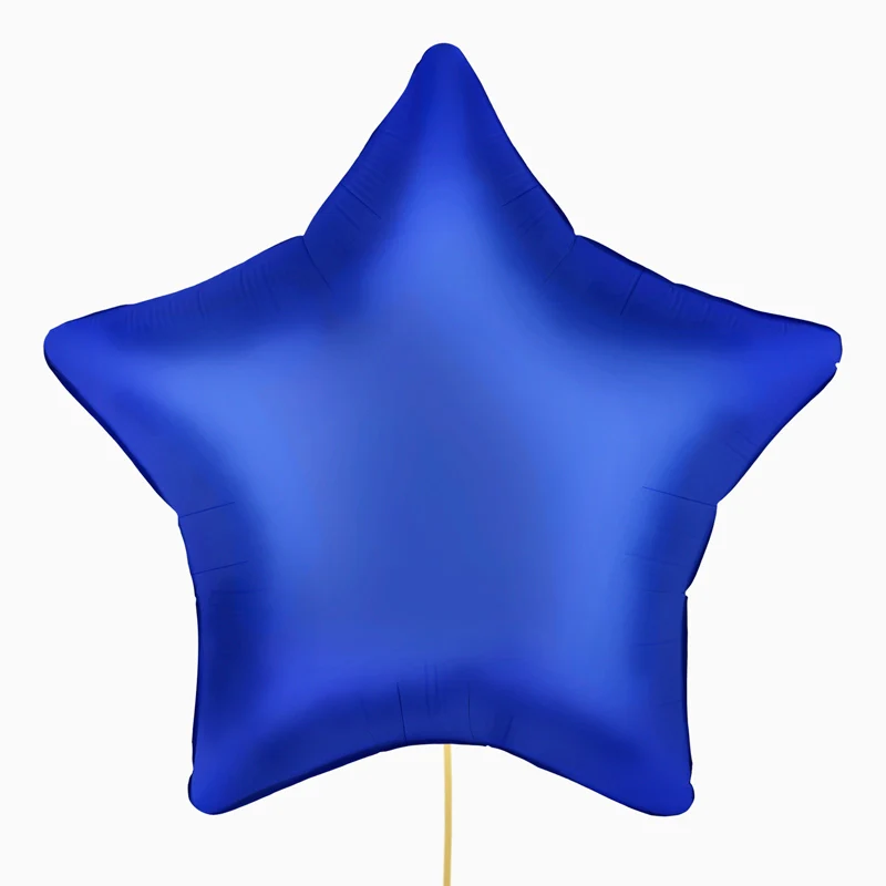 Globo Foil 91 cm XL Estrella Mate Azul Marino