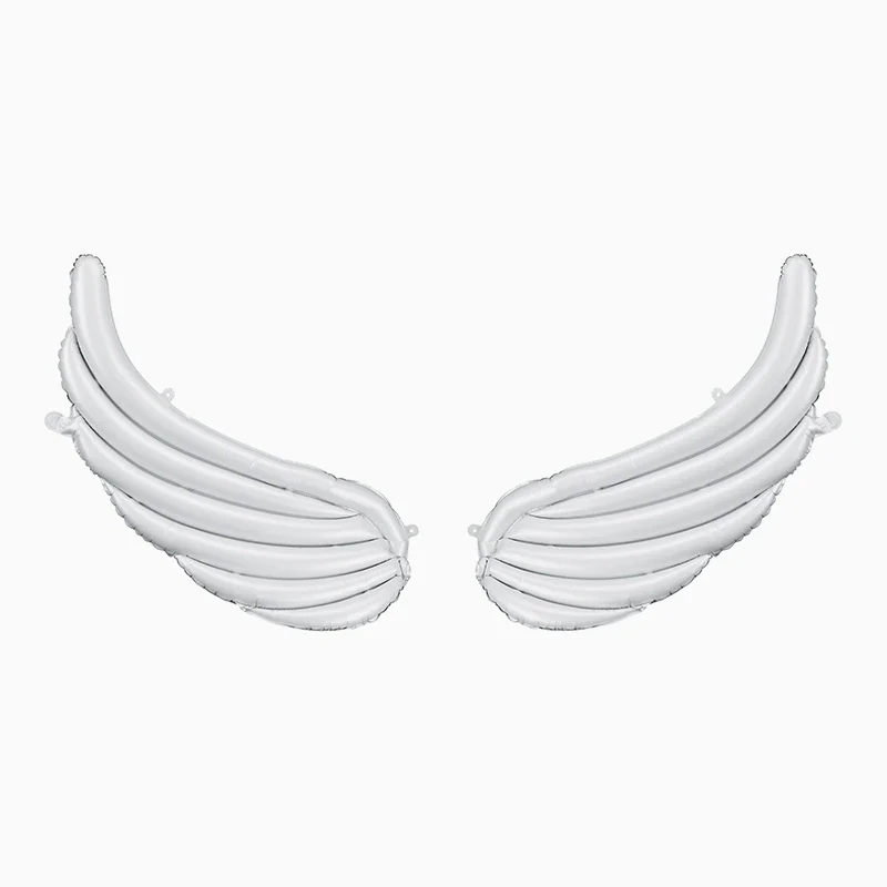 Globo Foil Alas XL Blanco