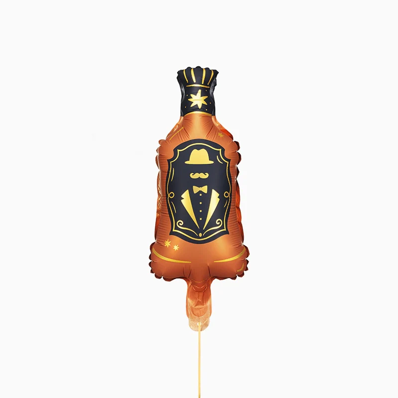 Globo Foil 12 x 27 cm Botella Whisky