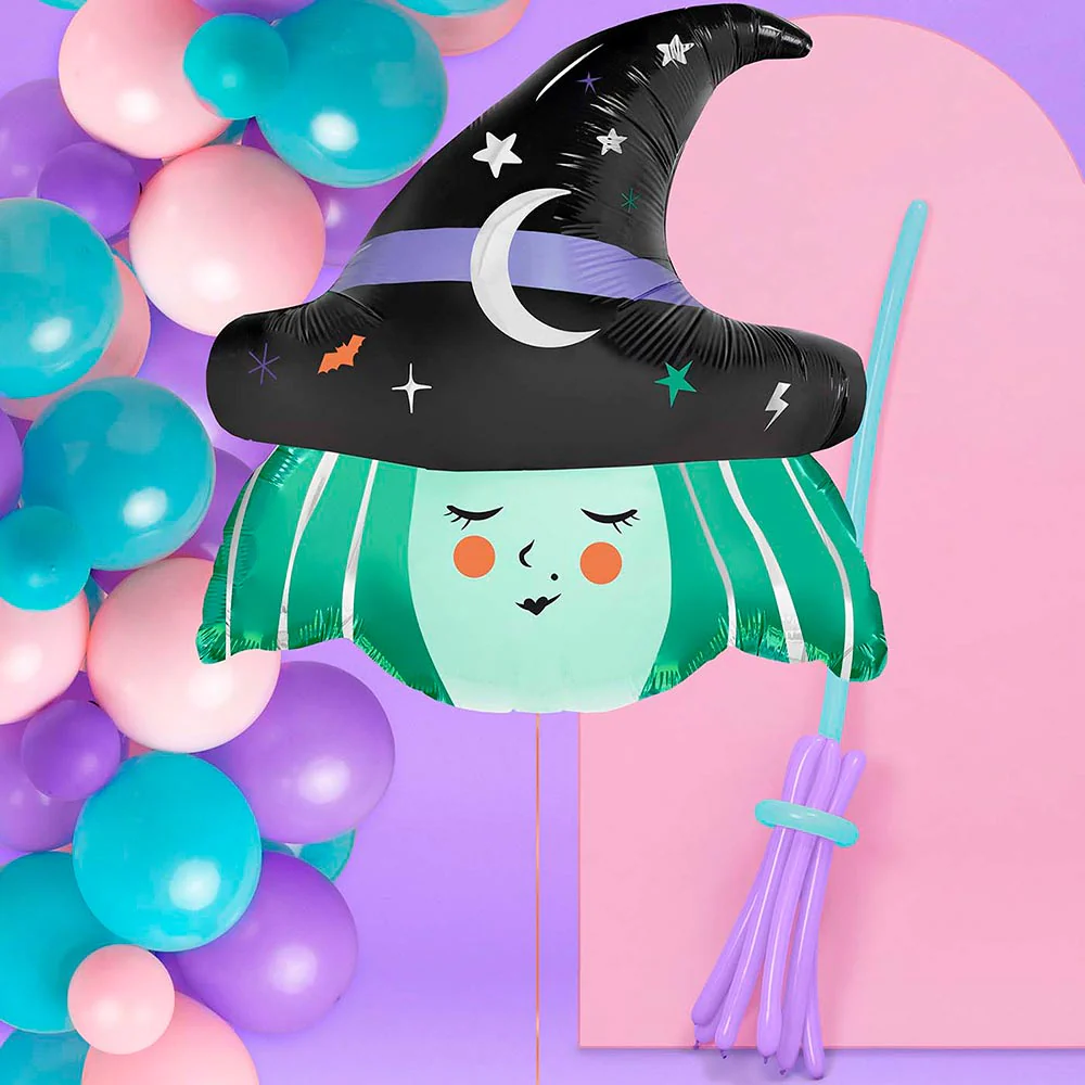 Globo Foil Bruja Truco o Trato Halloween - Image 3