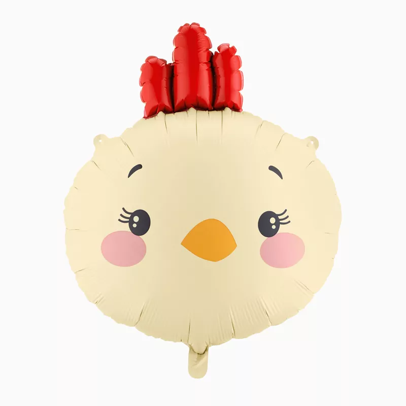Globo Foil Cabeza Gallina 51 x 59 cm - Image 3