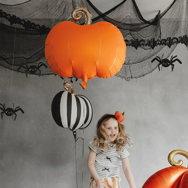 Globo Foil Calabaza 62 x 59 cm Halloween Naranja - Image 2