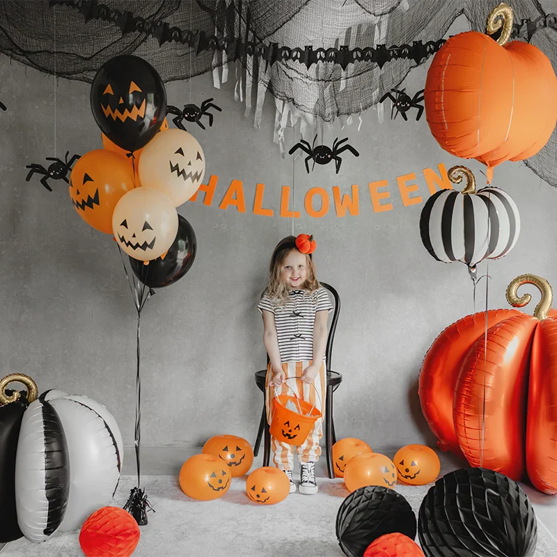 Globo Foil Calabaza 62 x 59 cm Halloween Naranja - Image 3