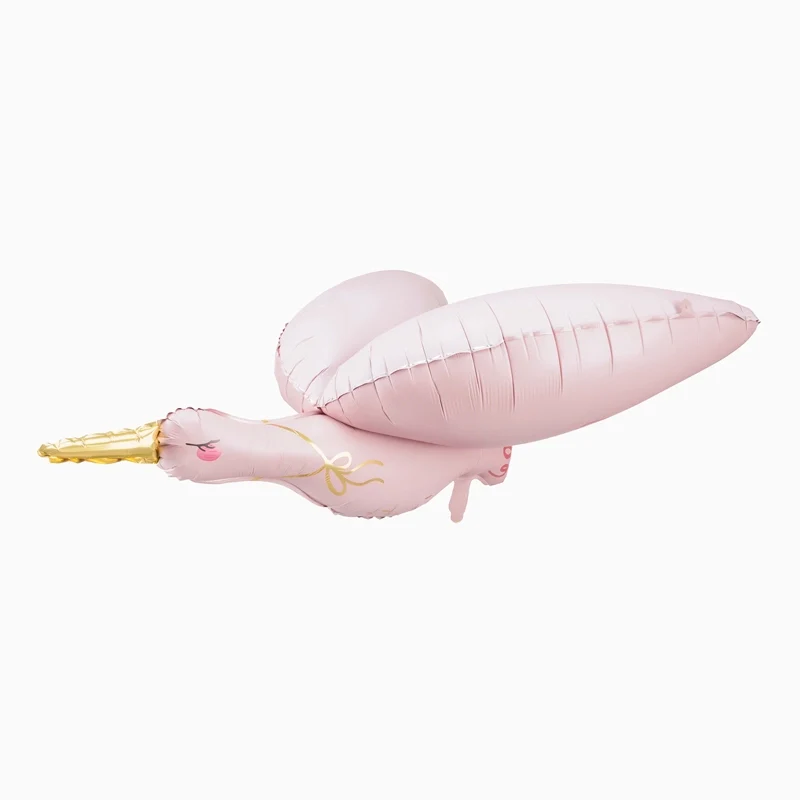 Globo Foil Cigüeña Rosa