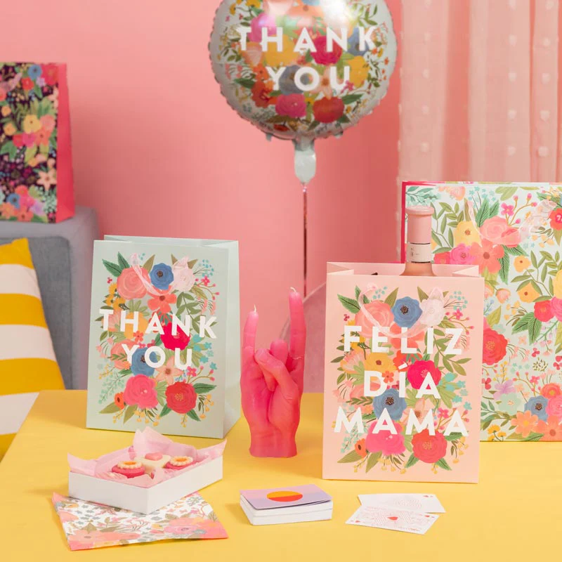Globo Foil Floral "Thank You" - Image 2