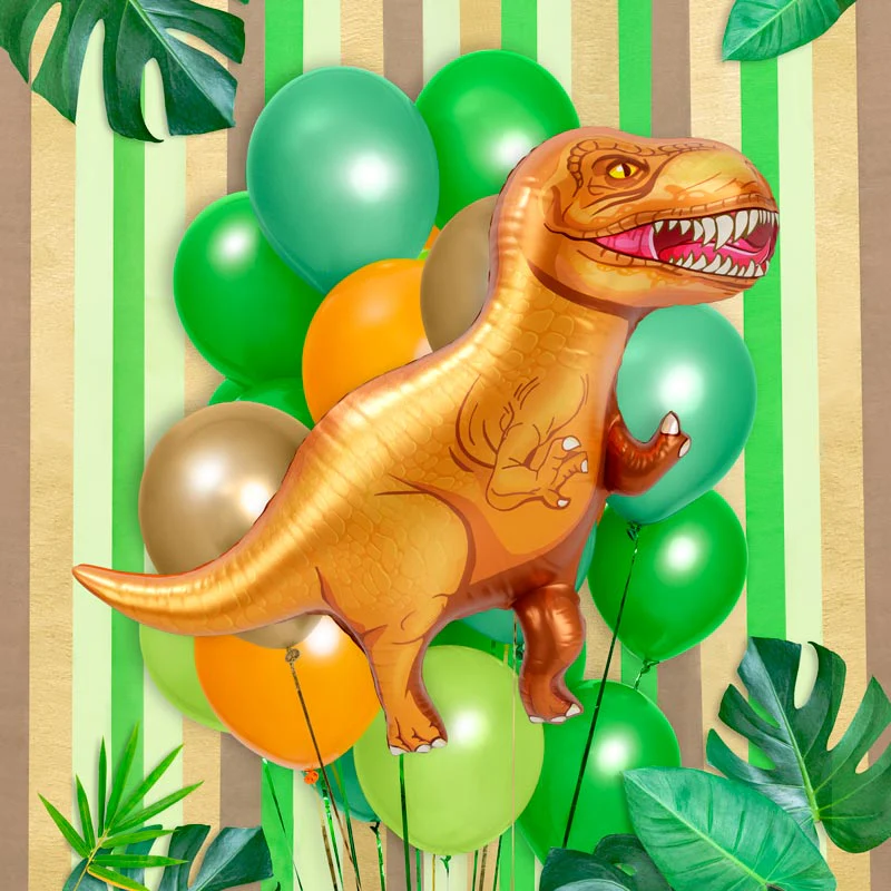 Globo Foil Dinosaurios T-Rex XL - Image 3