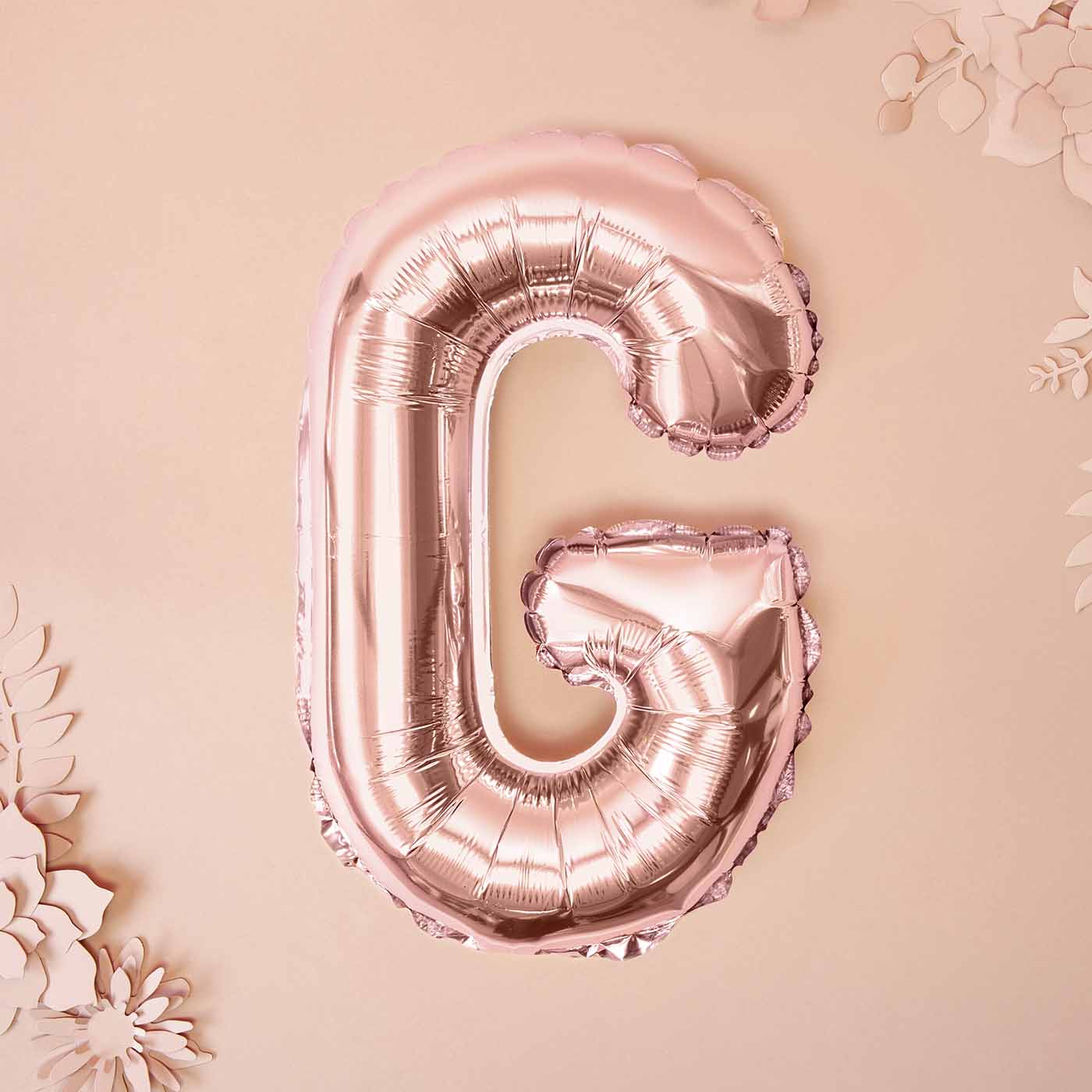 Globo Foil Pequeño 35 cm Letras Oro Rosa - Image 21