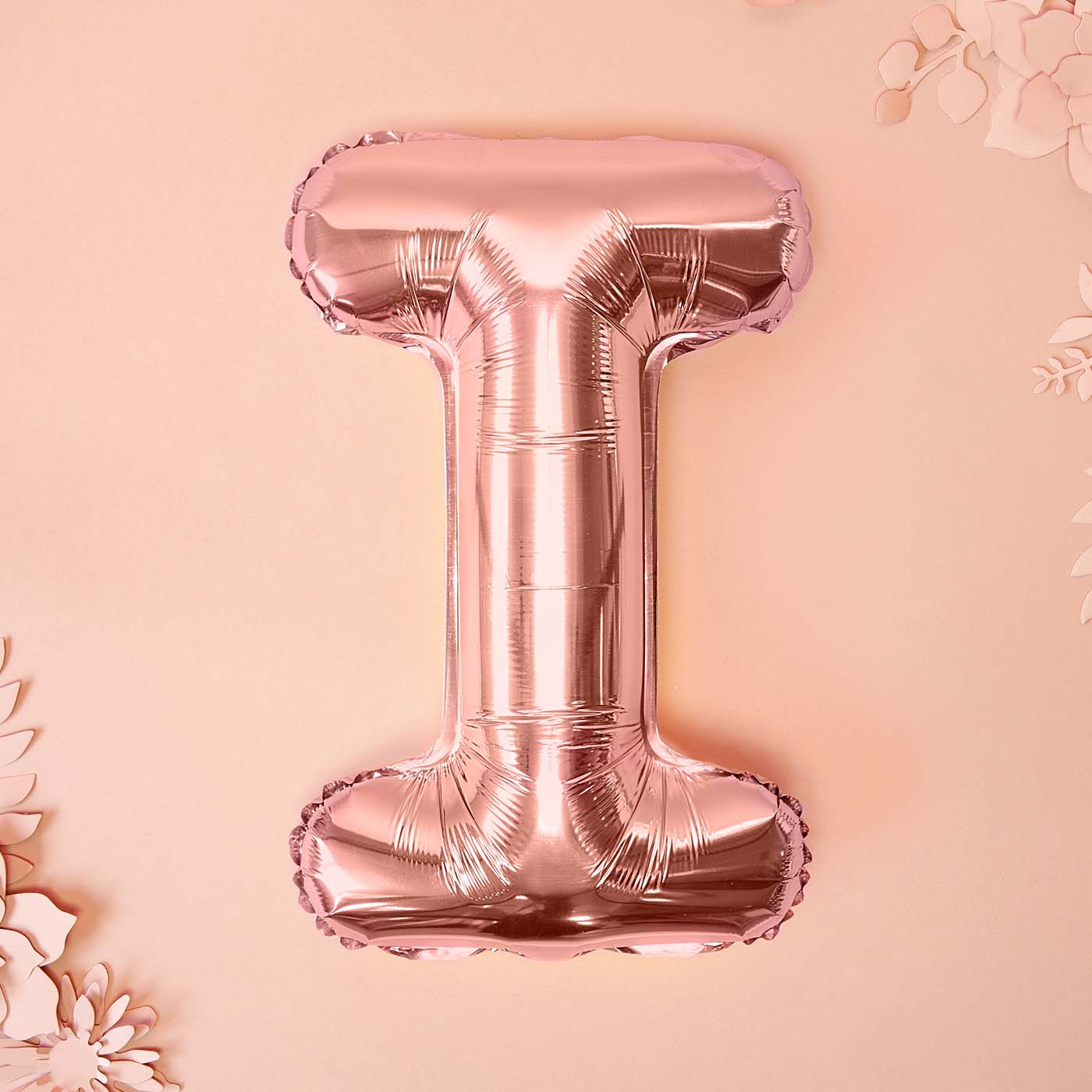 Globo Foil Pequeño 35 cm Letras Oro Rosa - Image 27