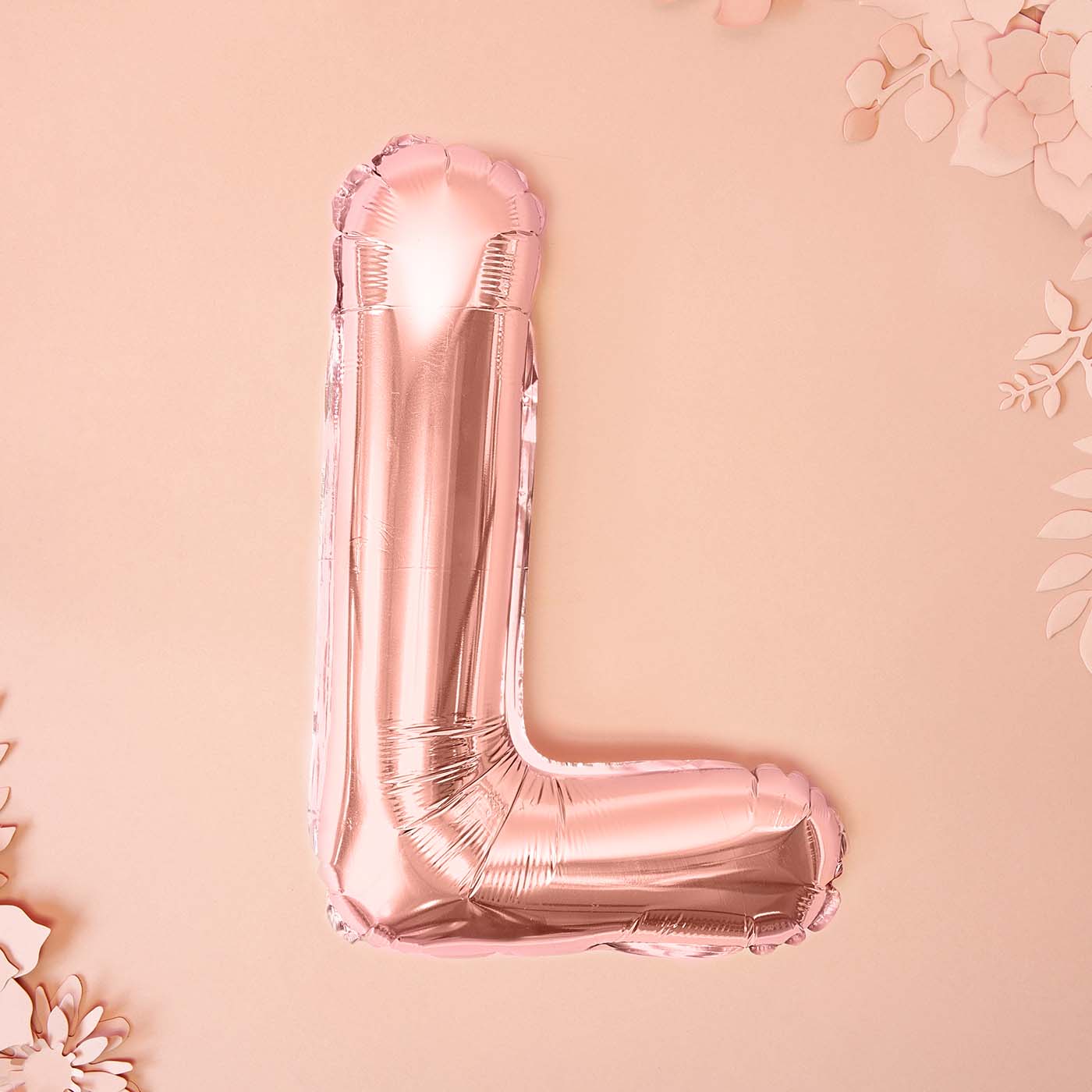 Globo Foil Pequeño 35 cm Letras Oro Rosa - Image 36