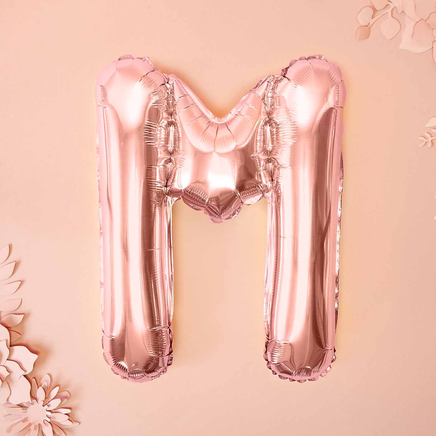 Globo Foil Pequeño 35 cm Letras Oro Rosa - Image 39
