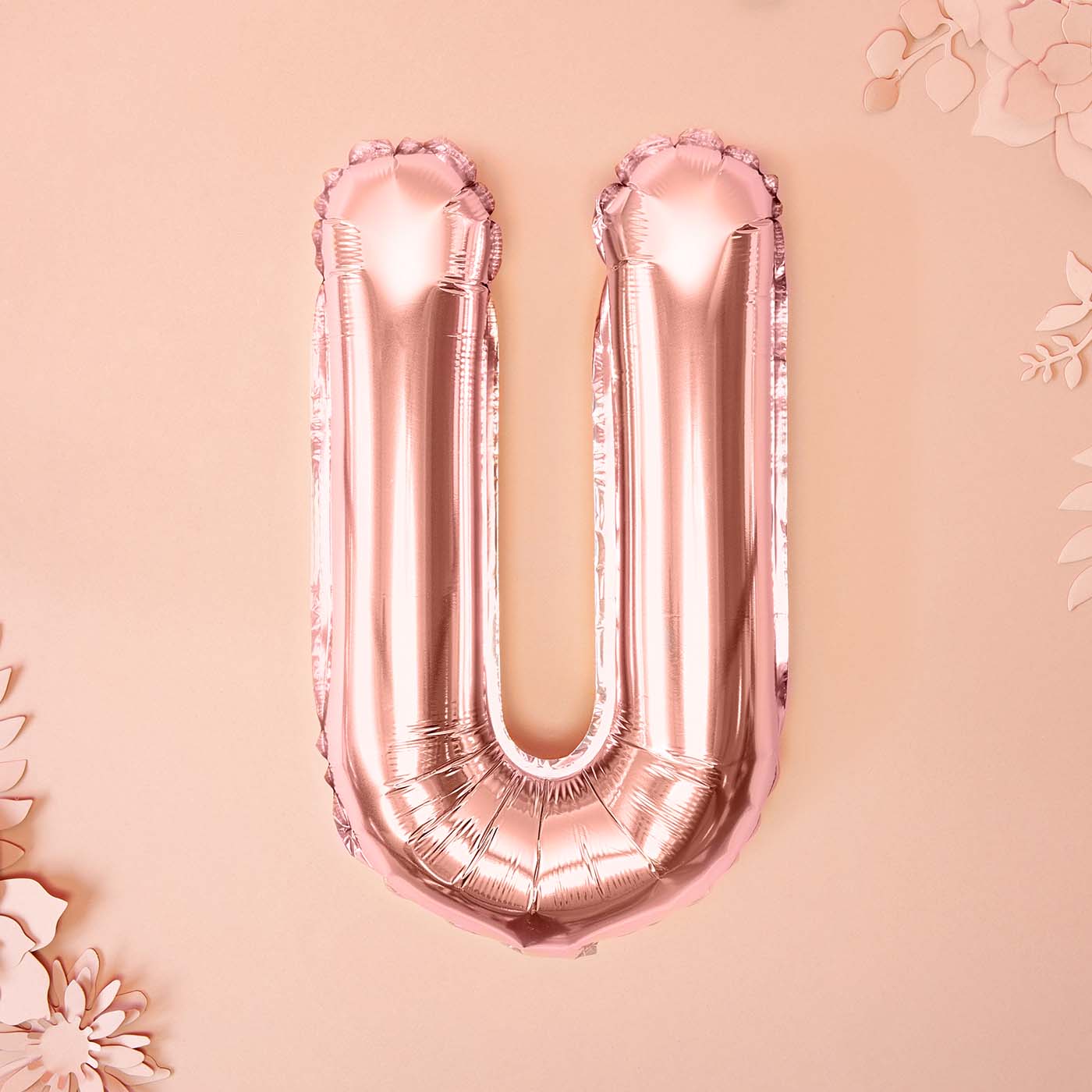 Globo Foil Pequeño 35 cm Letras Oro Rosa - Image 62
