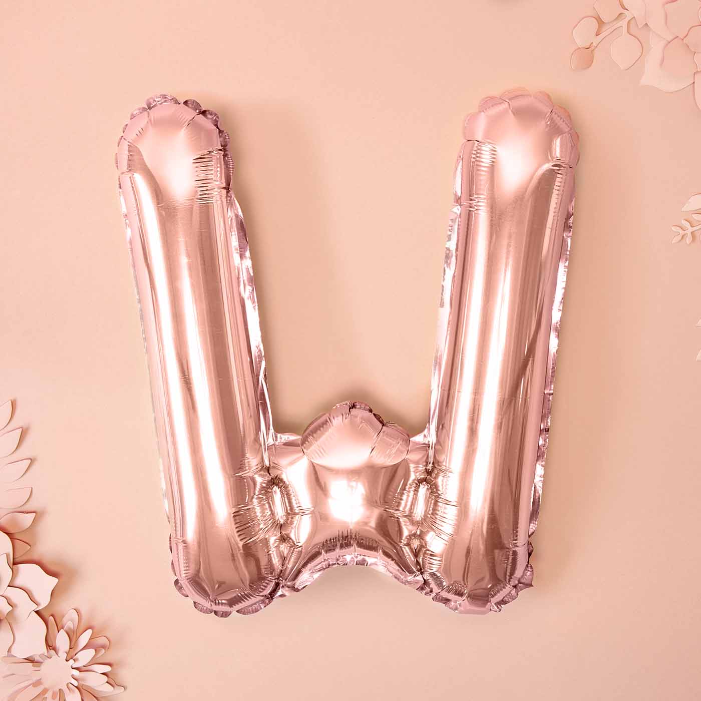 Globo Foil Pequeño 35 cm Letras Oro Rosa - Image 68