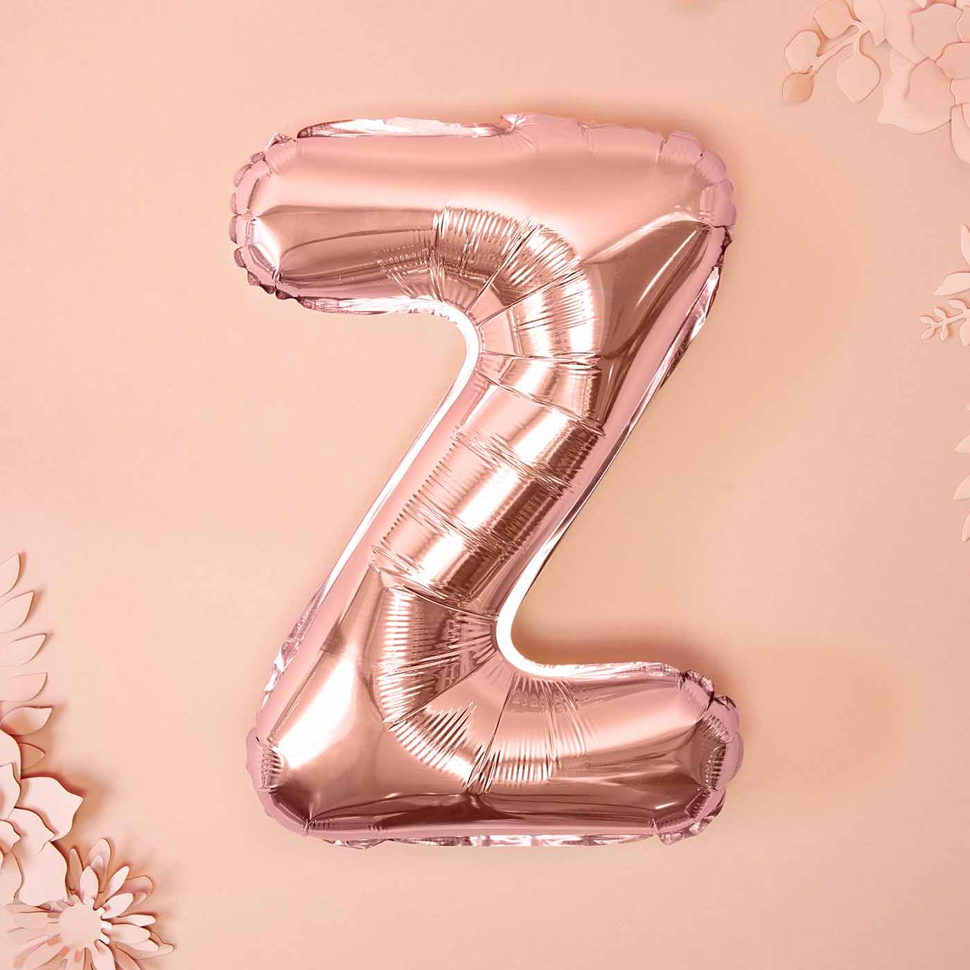 Globo Foil Pequeño 35 cm Letras Oro Rosa - Image 75