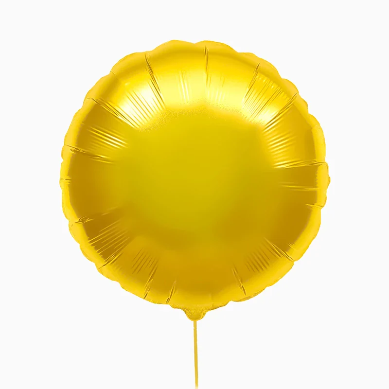 Globo Foil Redondo Ø 45 cm Oro