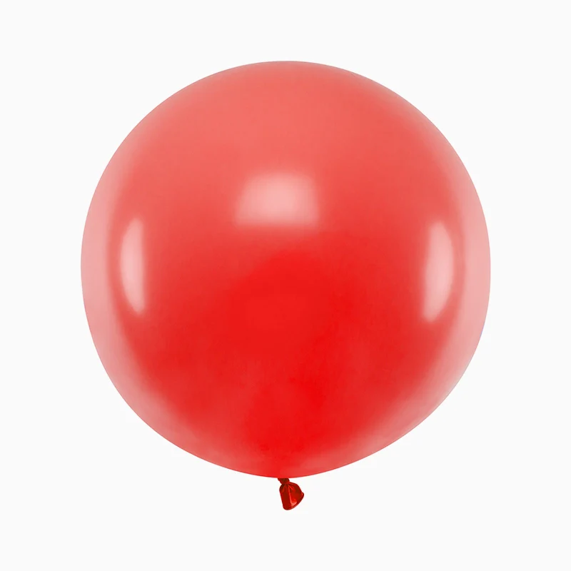 Globo Jumbo Látex XL 60 cm Rojo Pastel