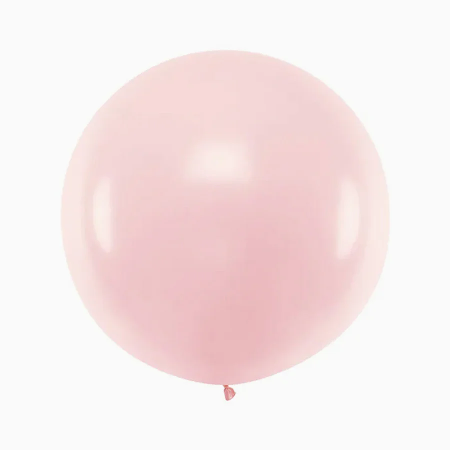 Globo Jumbo Látex XL 60 cm Rosa Claro Pastel