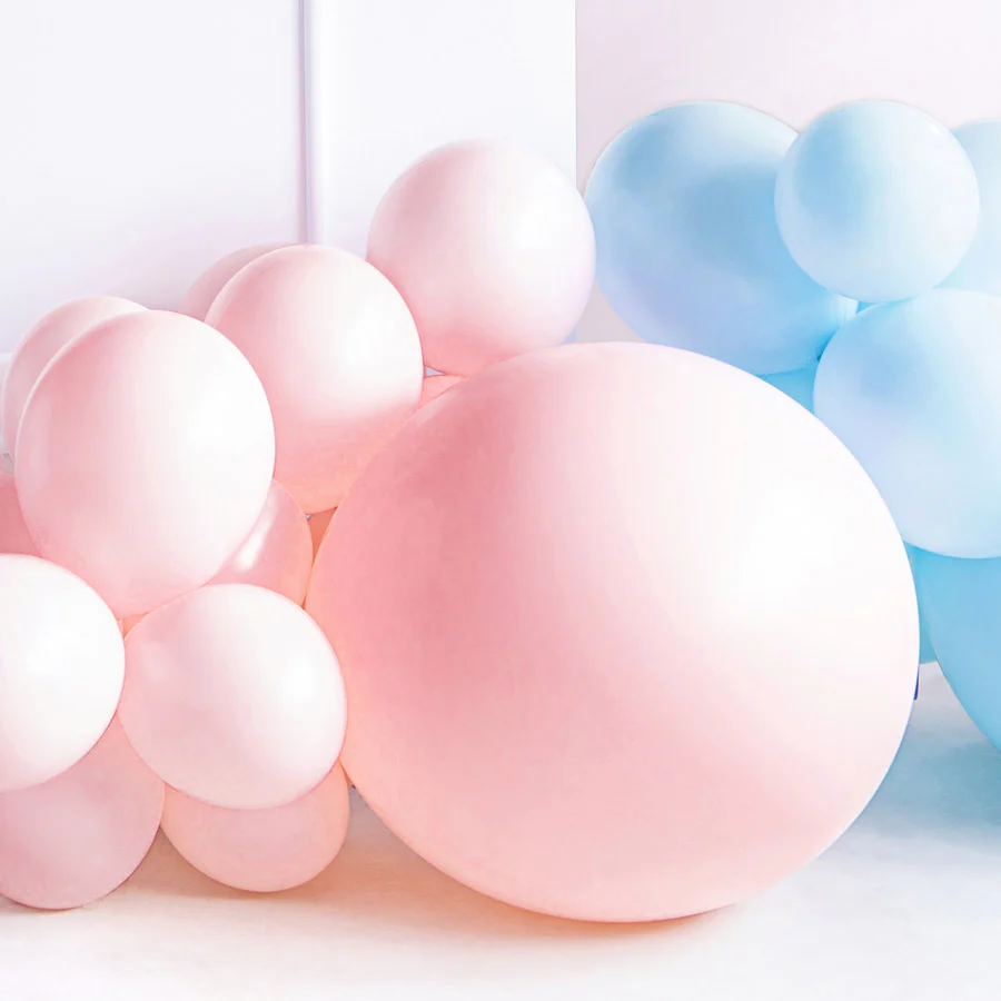 Globo Jumbo Látex XL 60 cm Rosa Claro Pastel - Image 3
