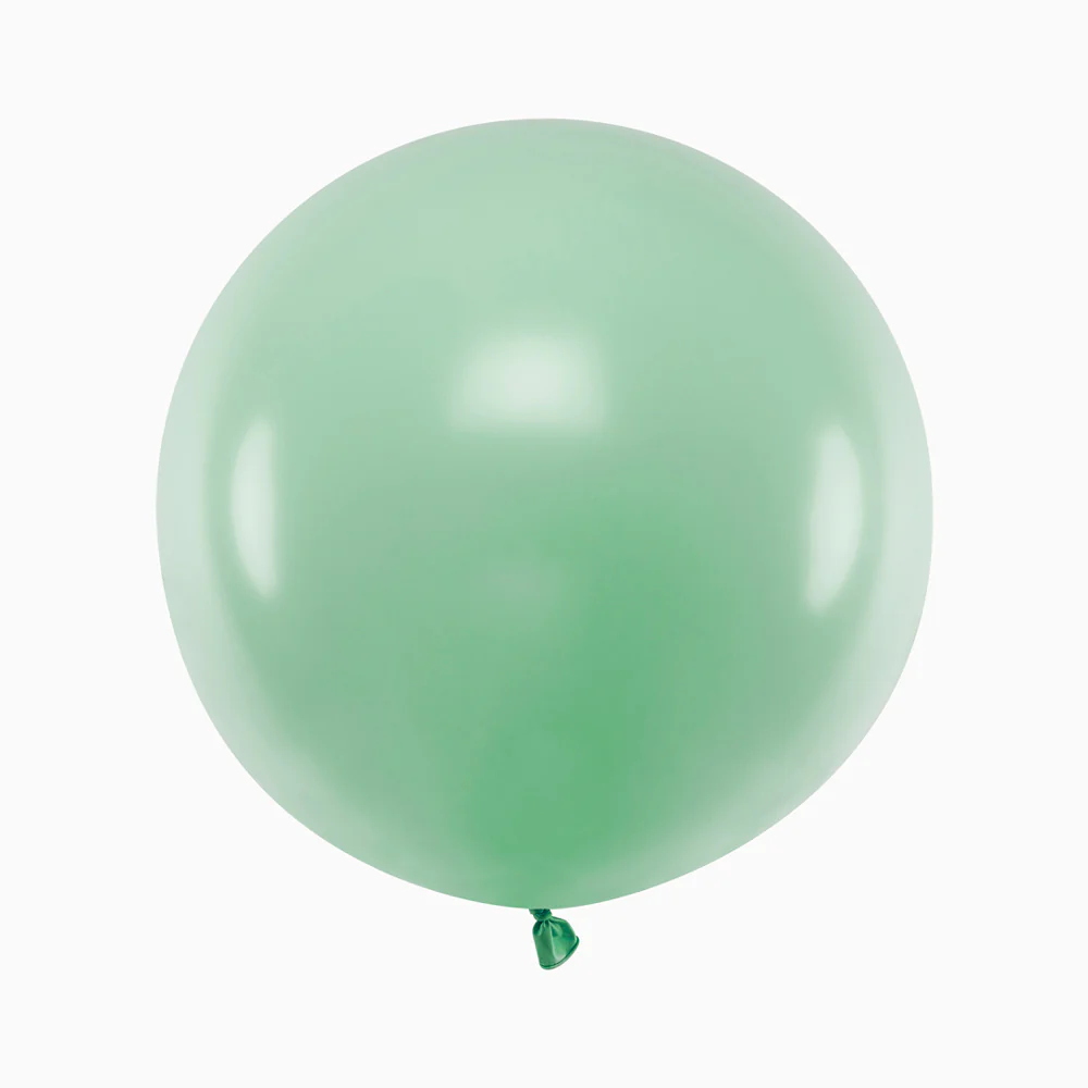 Globo Jumbo Látex XL 60 cm Verde Claro Pastel