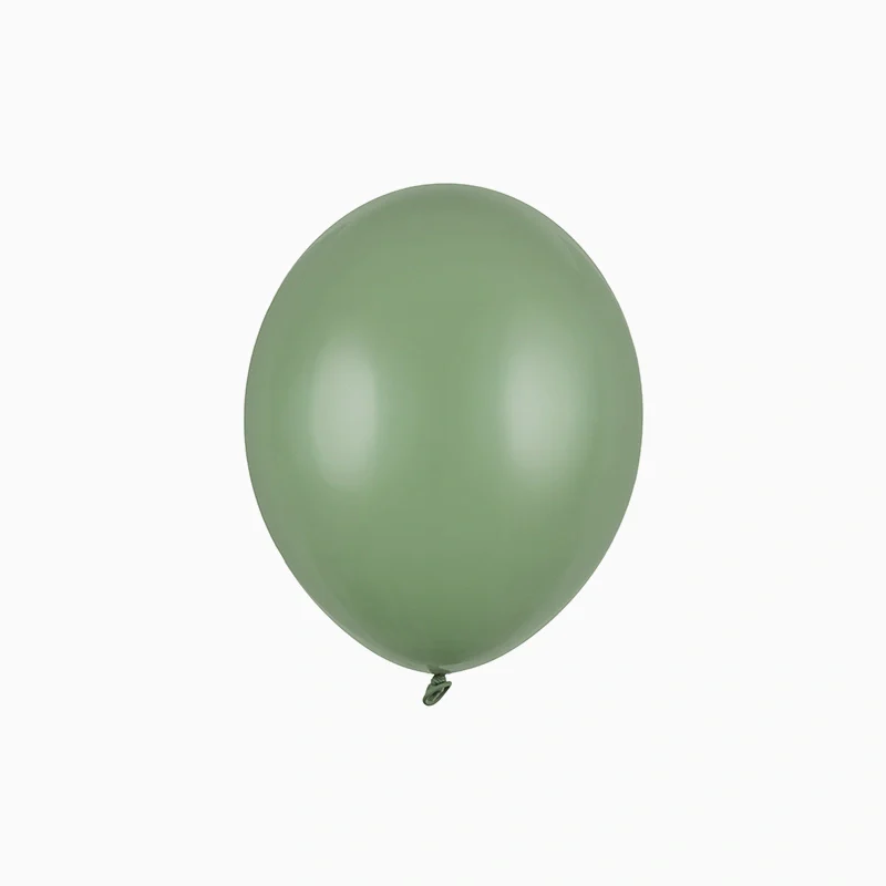 Globo Látex 12 cm Verde Romero Pastel