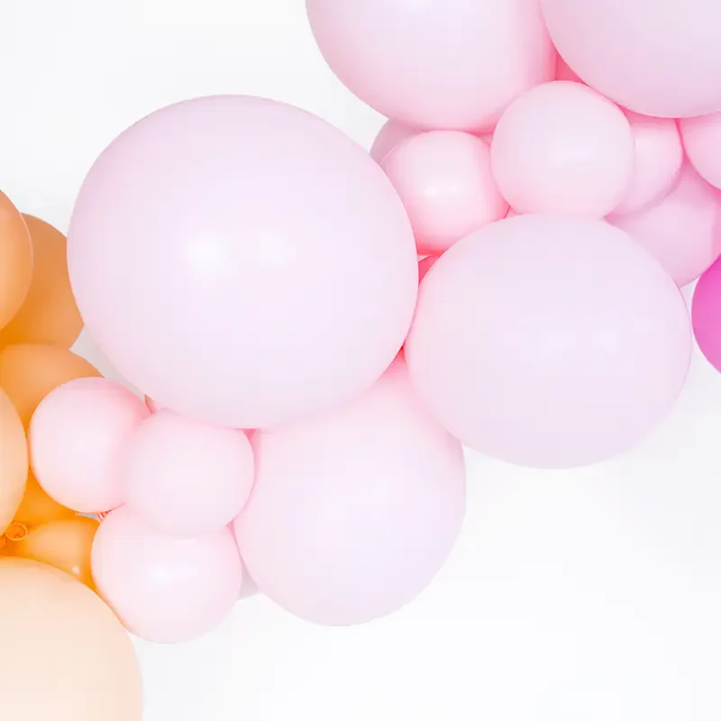 Globo Jumbo Látex XXL 100 cm Rosa Claro Pastel - Image 4