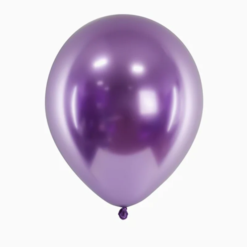 Globo Látex 30 cm Metalizado Morado