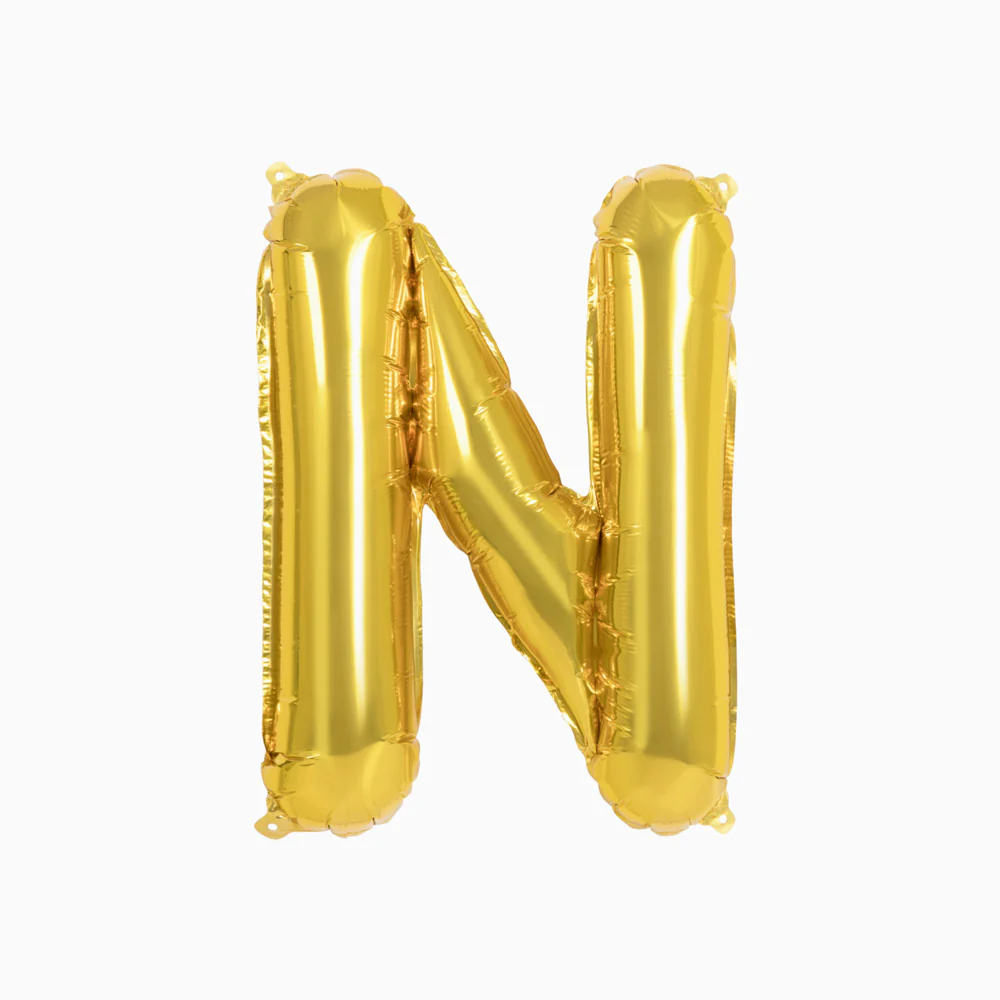 Globo Foil Letras 41 cm Oro - Image 16