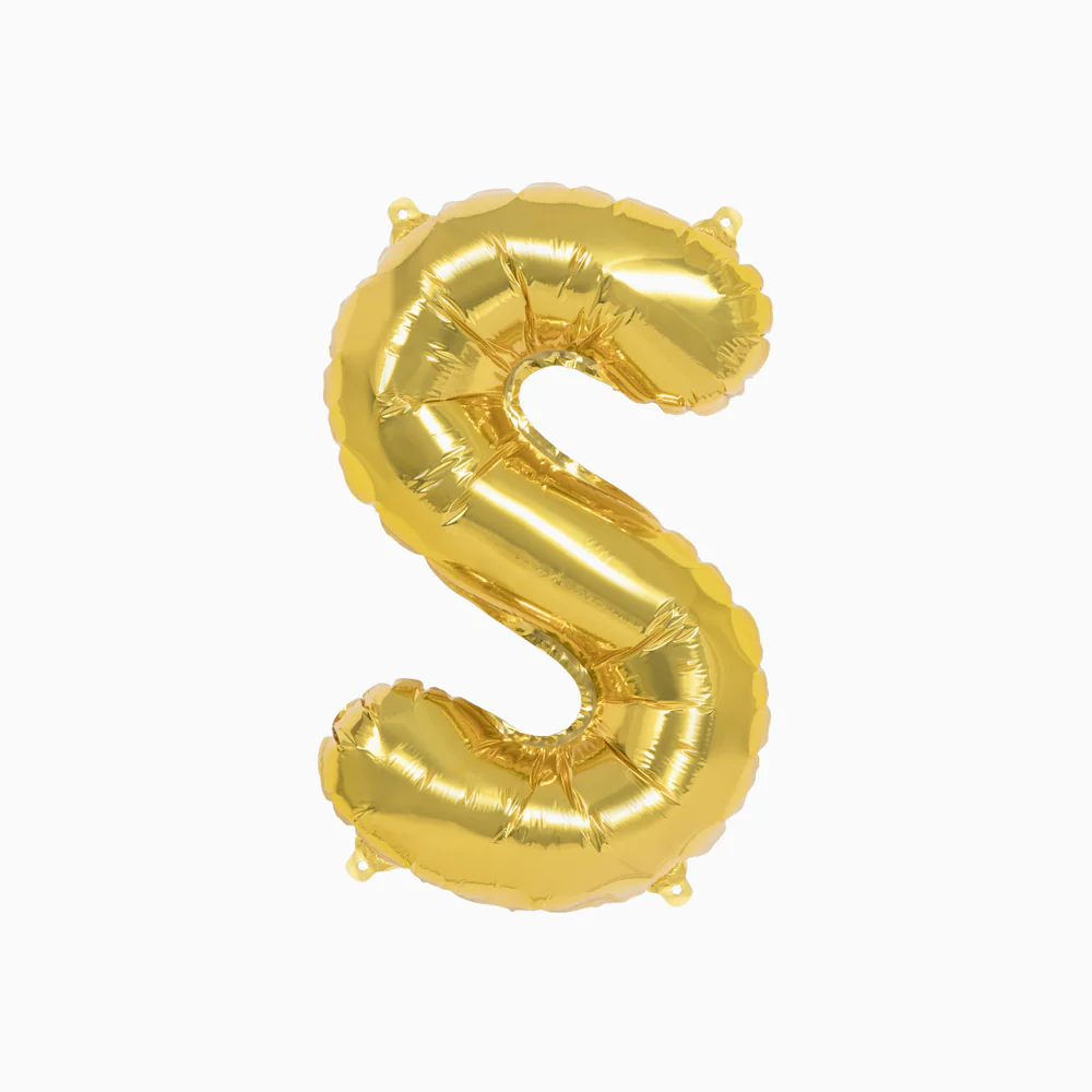 Globo Foil Letras 41 cm Oro - Image 22