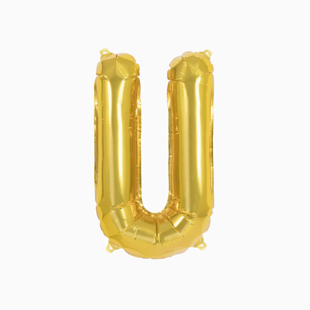 Globo Foil Letras 41 cm Oro - Image 24